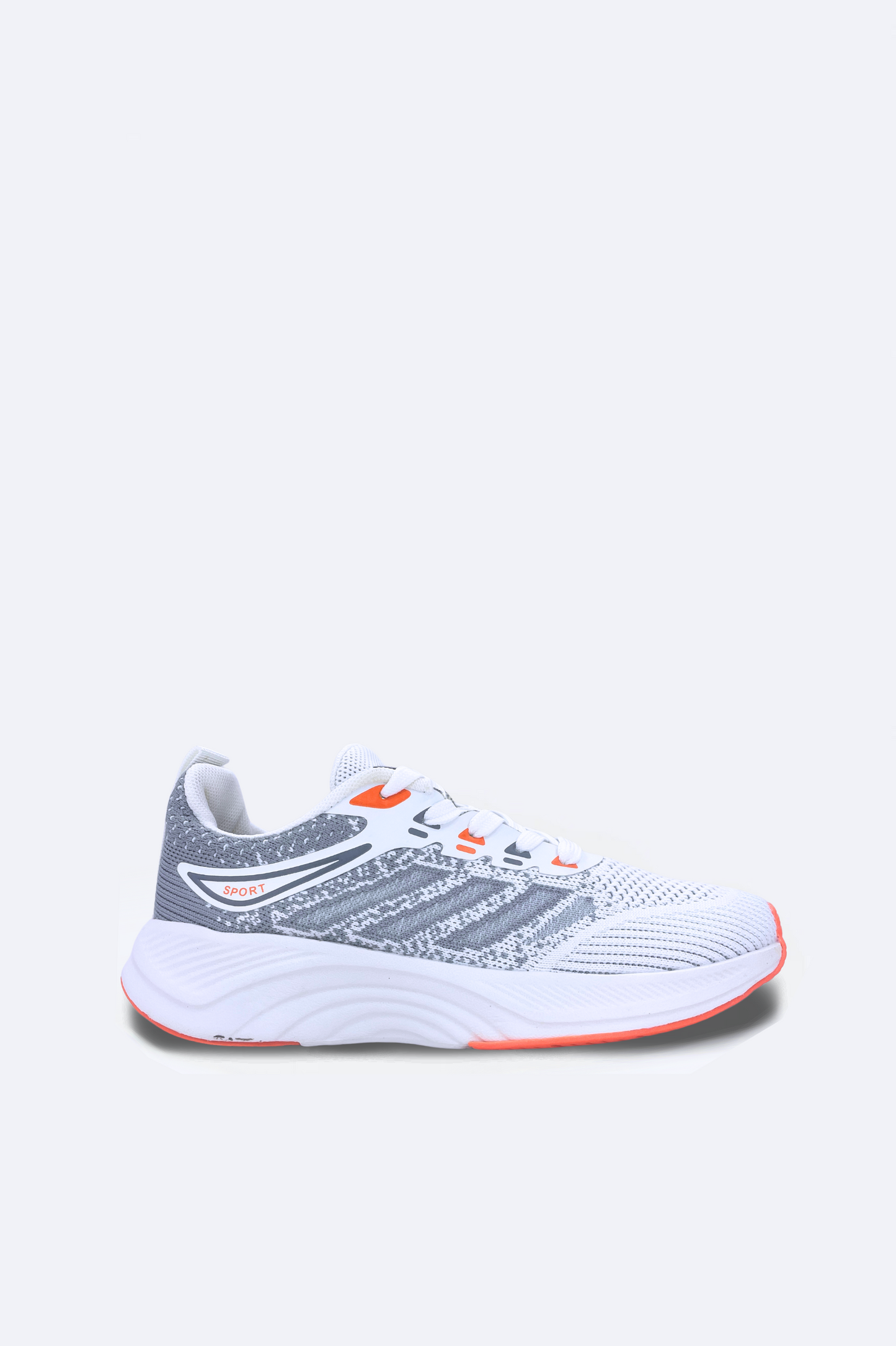 ZAPATILLA SPORT BLANCO Y NARANJA