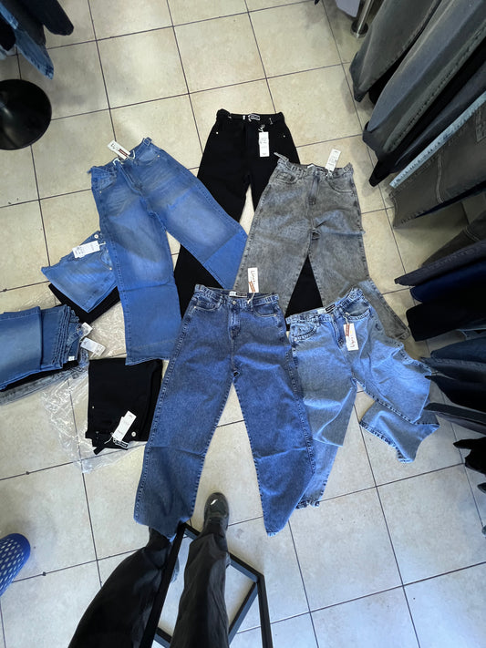 JEANS WIDE LEG LST