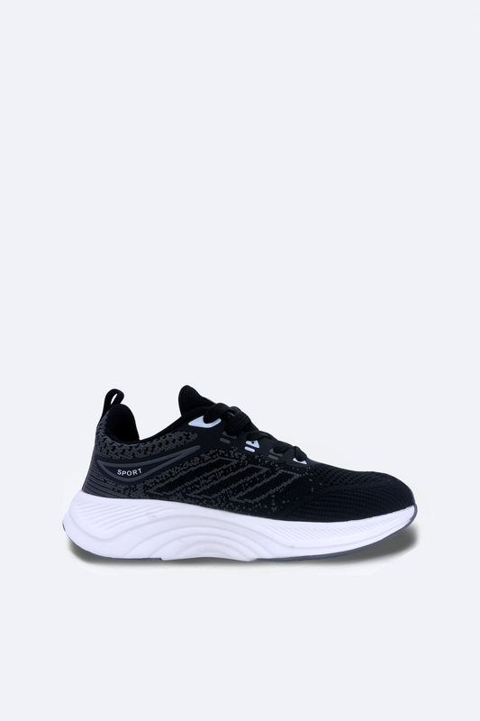 ZAPATILLA SPORT NEGRO